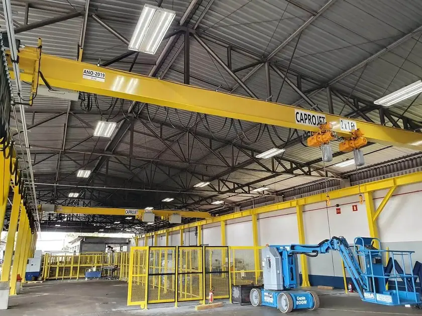 Fabricante de ponte rolante com tecnologia de ponta: modernize sua indústria