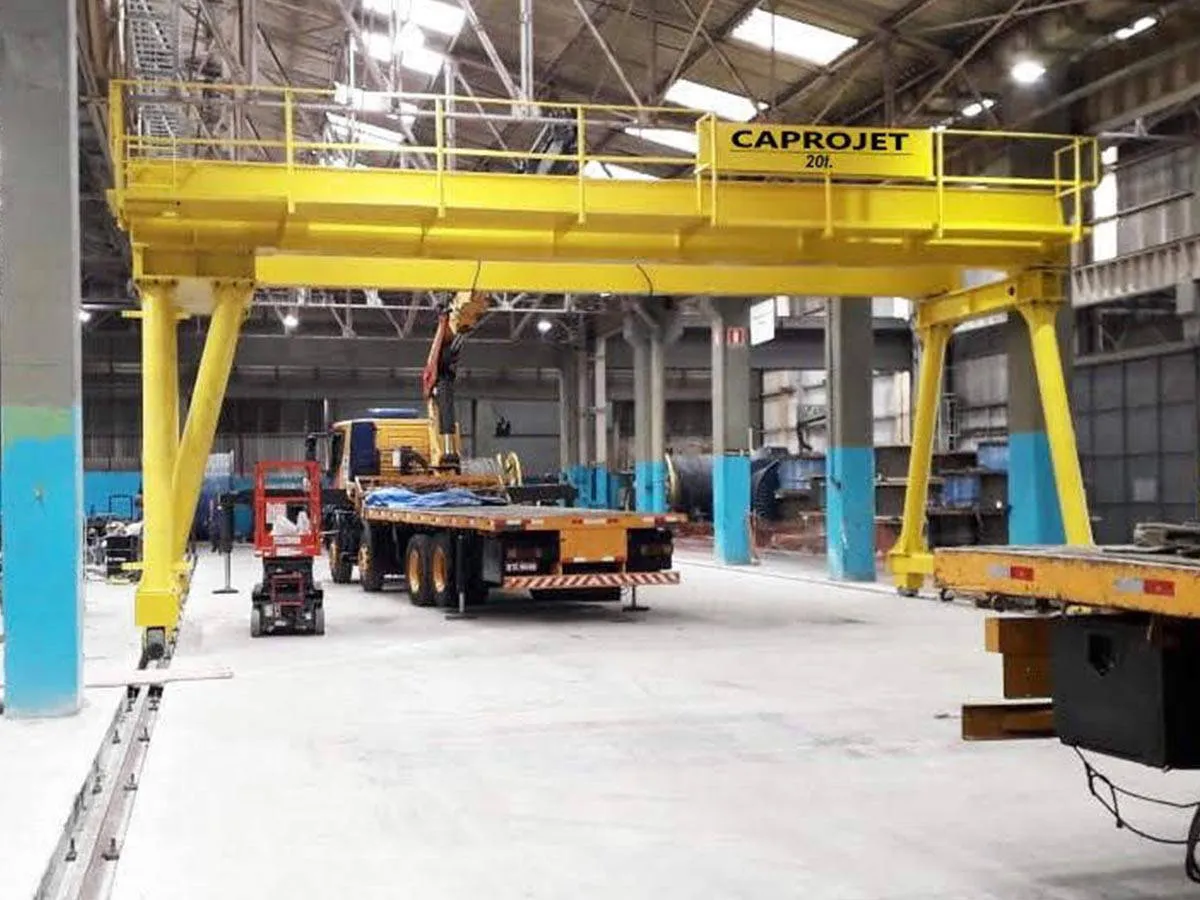 O que é um pórtico rolante e onde encontrar